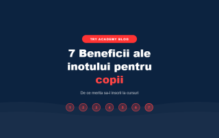 7 beneficii ale inotului pentru copii - TRY Academy